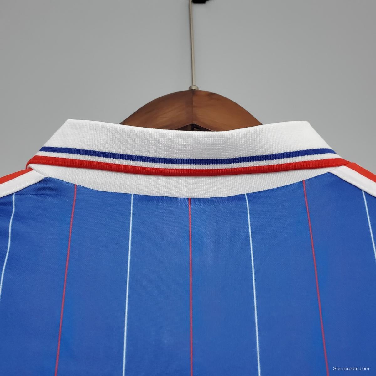 Retro France 1982 home Soccer Jersey