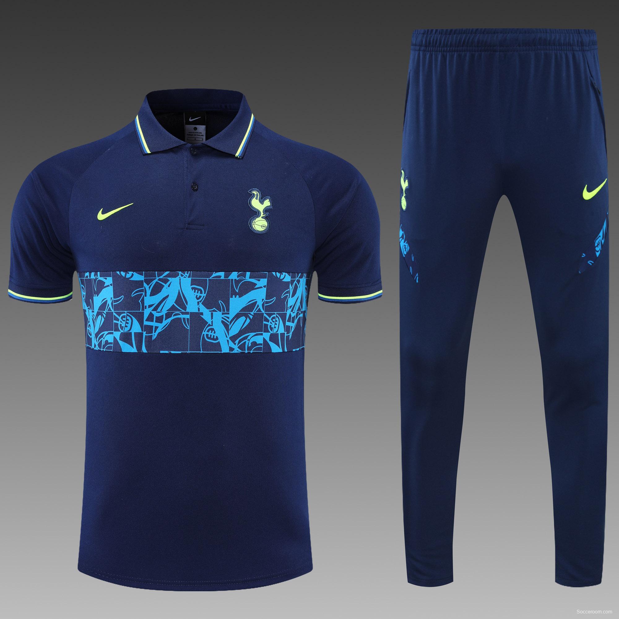 Tottenham Hotspur POLO kit royal blue (not sold separately)