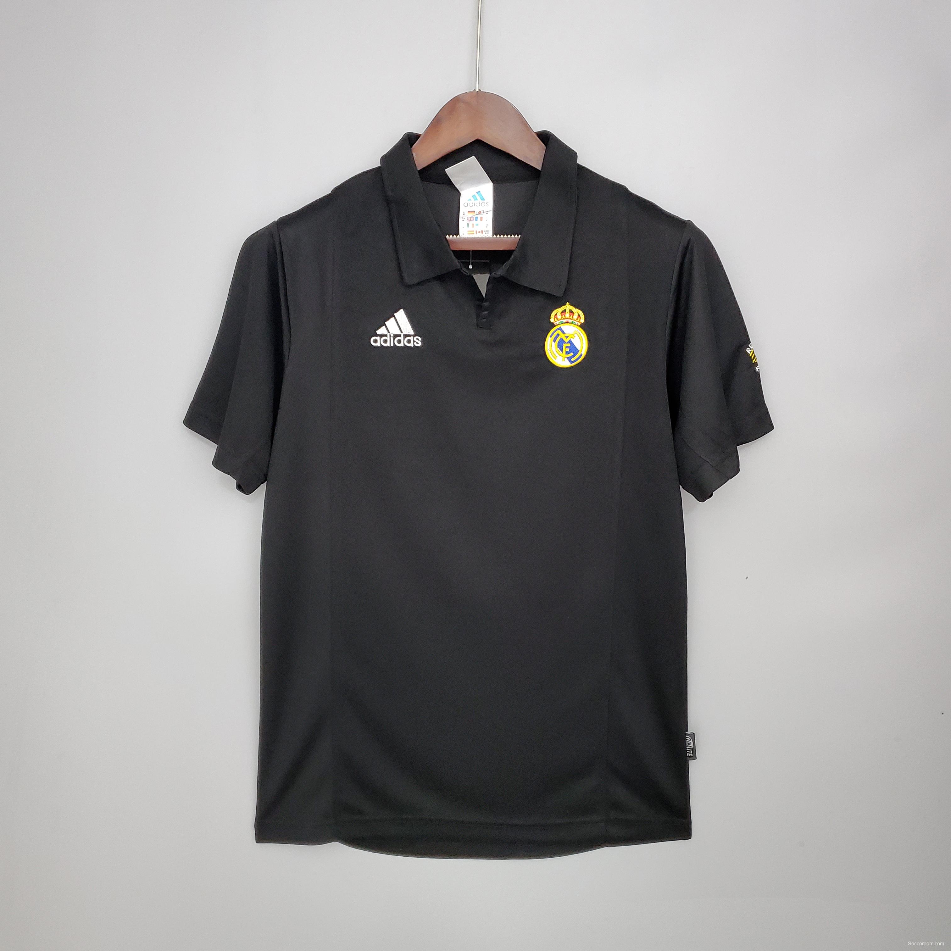 Retro Real Madrid 02/03 Champions League Away Soccer Jersey