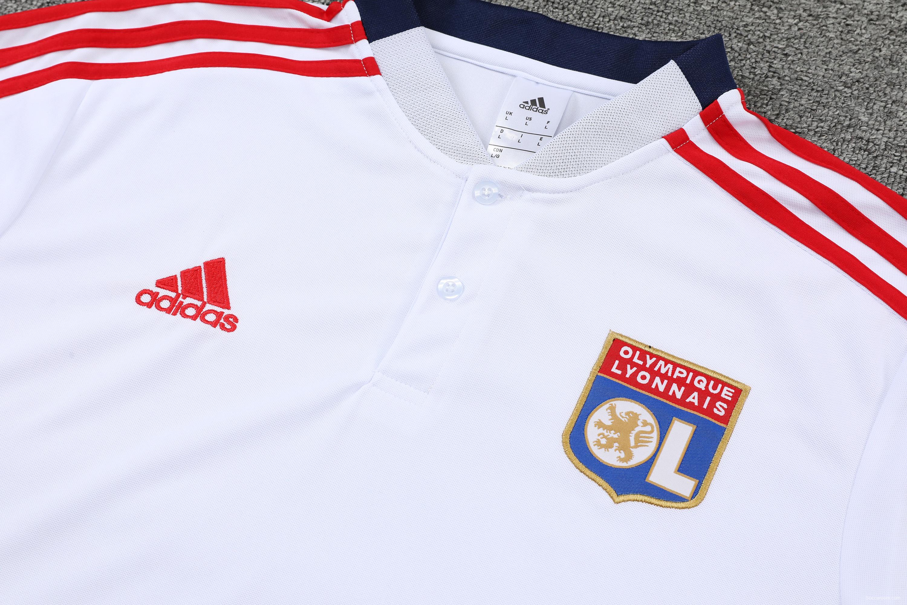 Olympique Lyonnais POLO kit red (not supported to be sold separately)