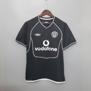 00/02 Manchester United Black Retro Soccer Jersey