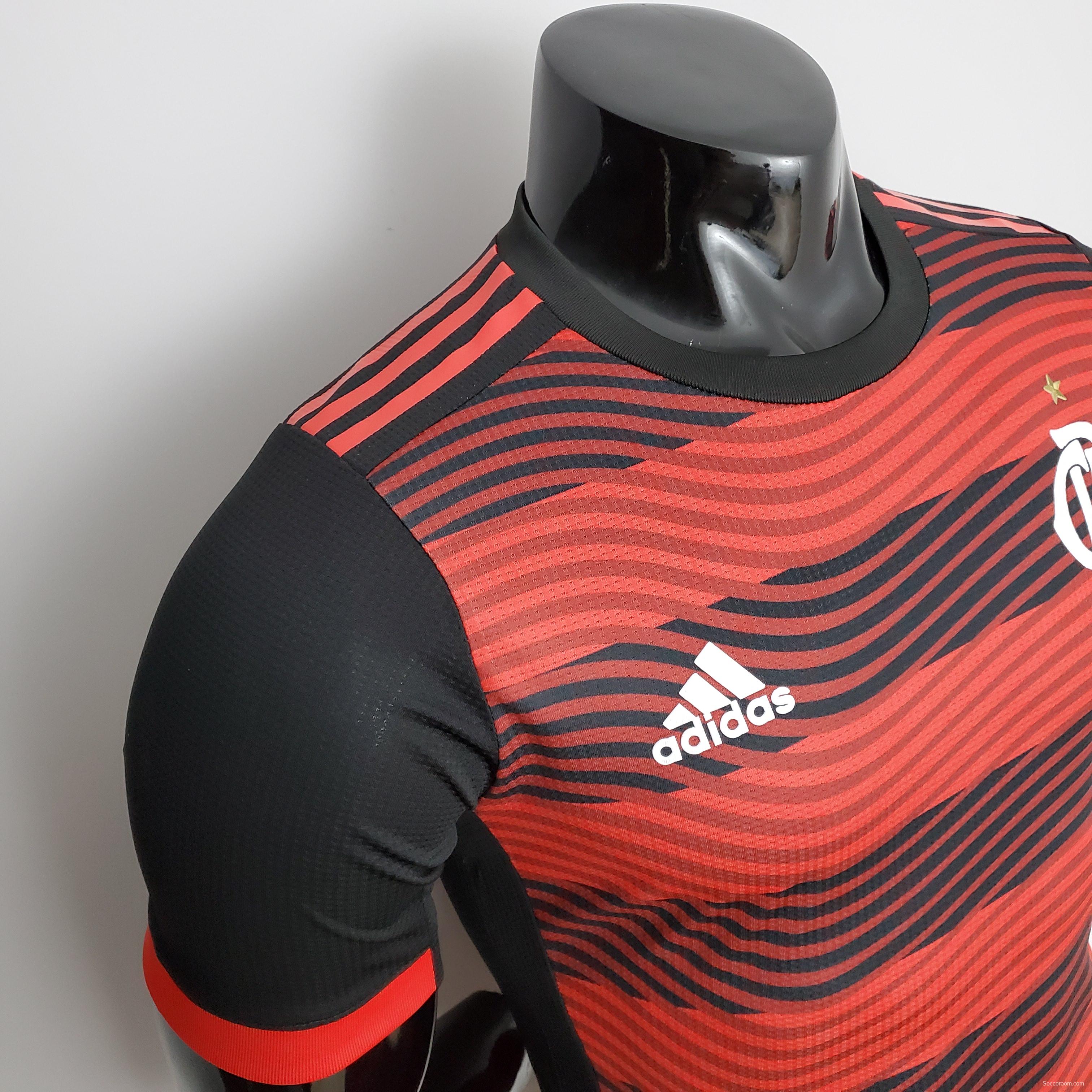 22/23 player version flamengo home Soccer Jersey