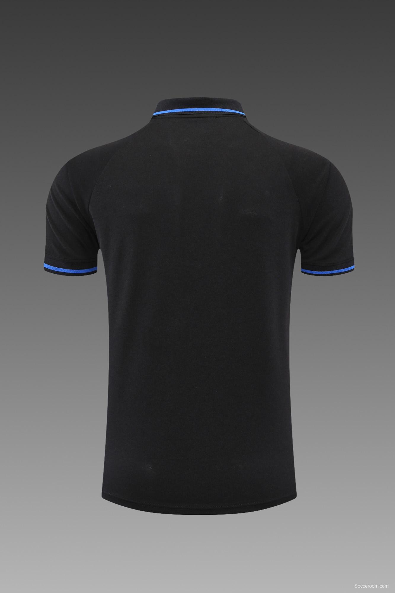 Manchester United POLO kit black and blue stripes(not supported to be sold separately)