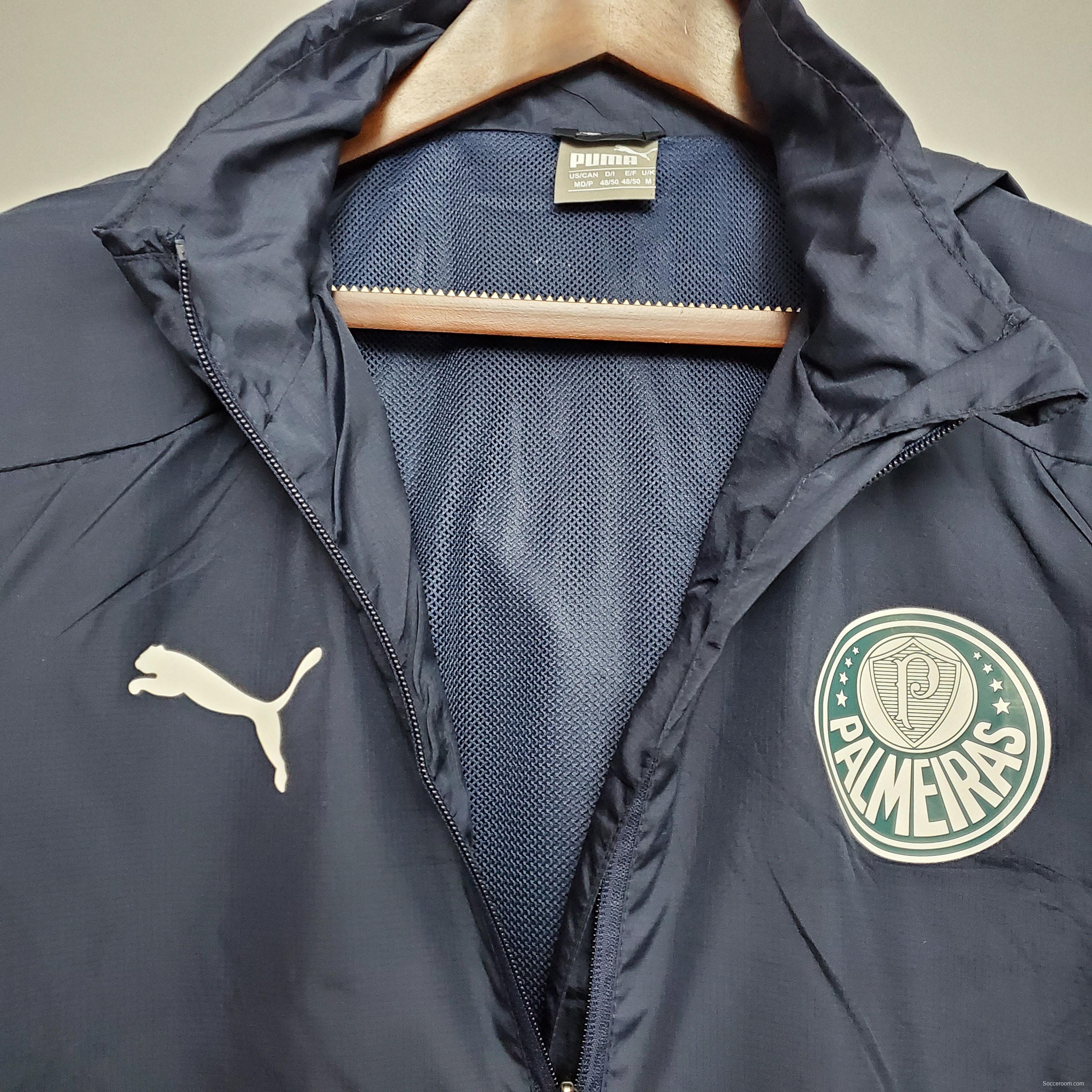 Windbreaker Palmeiras Royal Blue Soccer Jersey