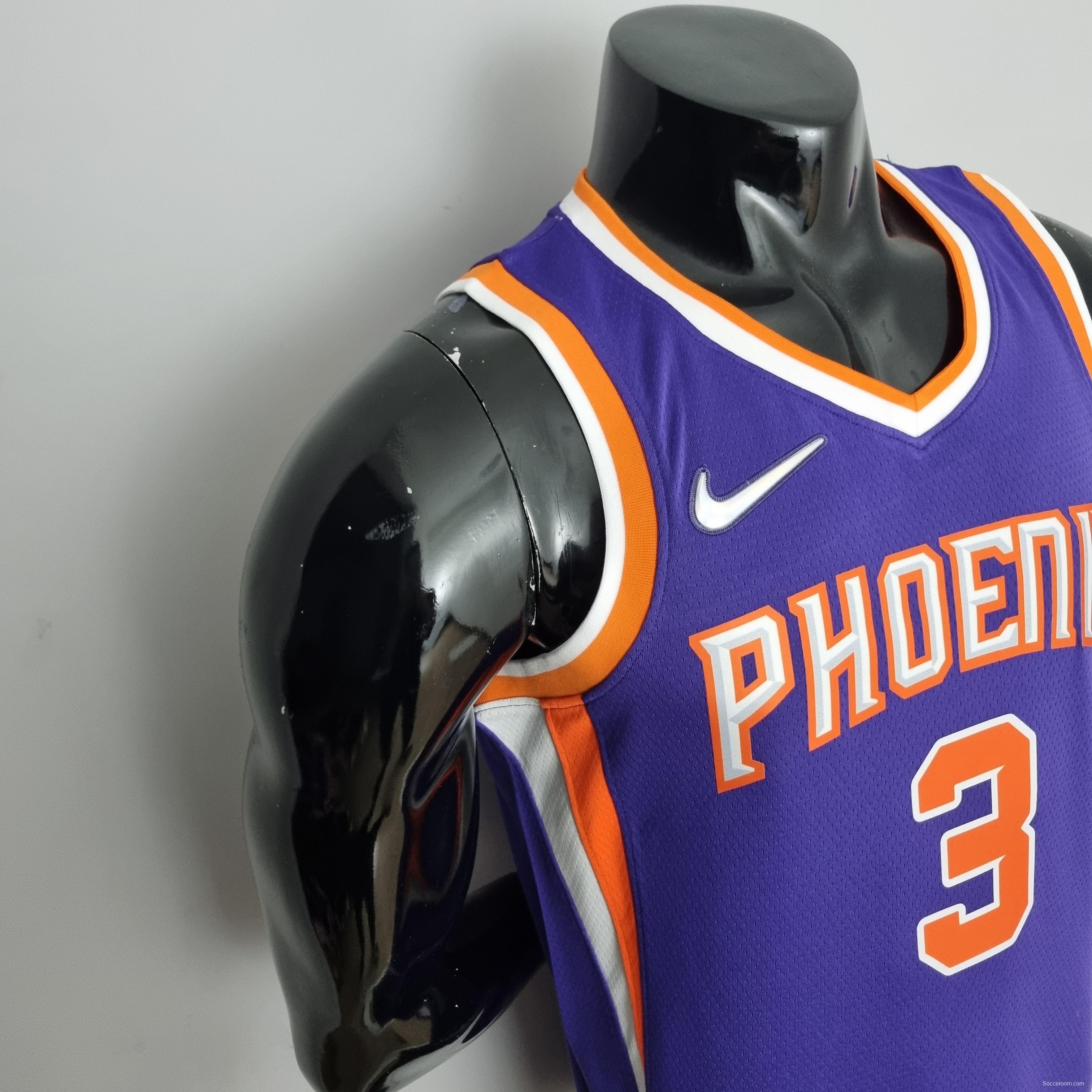 75th Anniversary Paul #3 Phoenix Suns Purple NBA Jersey