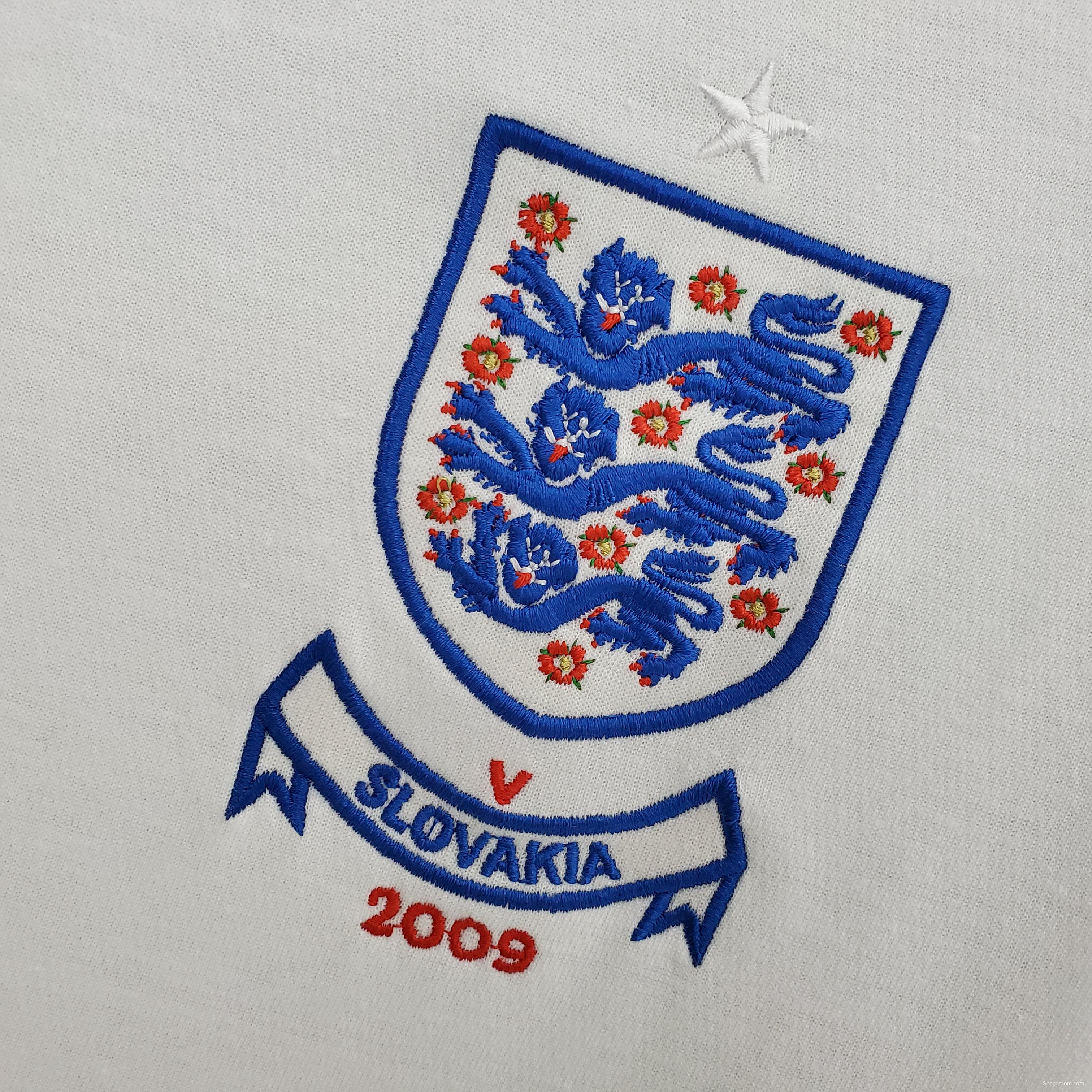 Retro 2010 England home Soccer Jersey