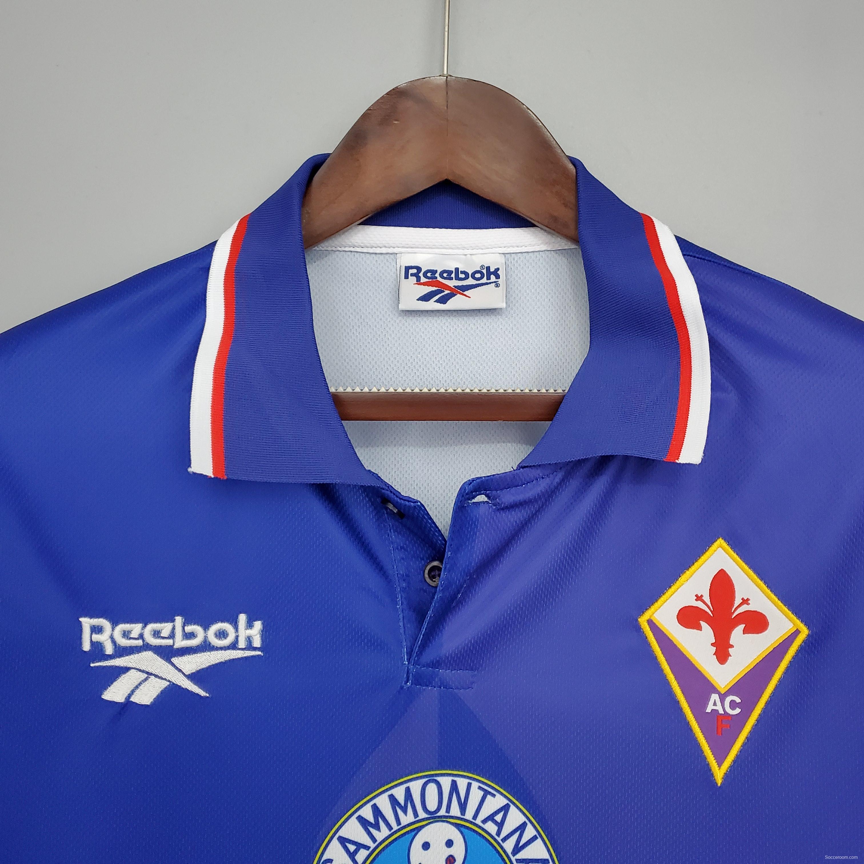 Retro Fiorentina 95/96 home Soccer Jersey