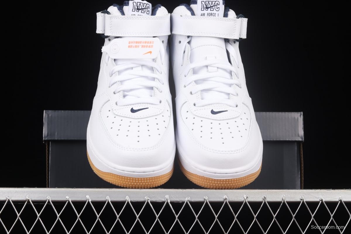 NIKE Air Force 1 Mid Jewel NYC Zhongbang casual board shoes DH5622-100