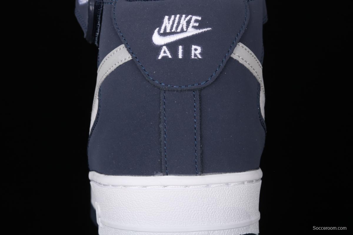 NIKE Air Force 11607 Mid midnight blue Zhongbang casual board shoes AQ2263-115