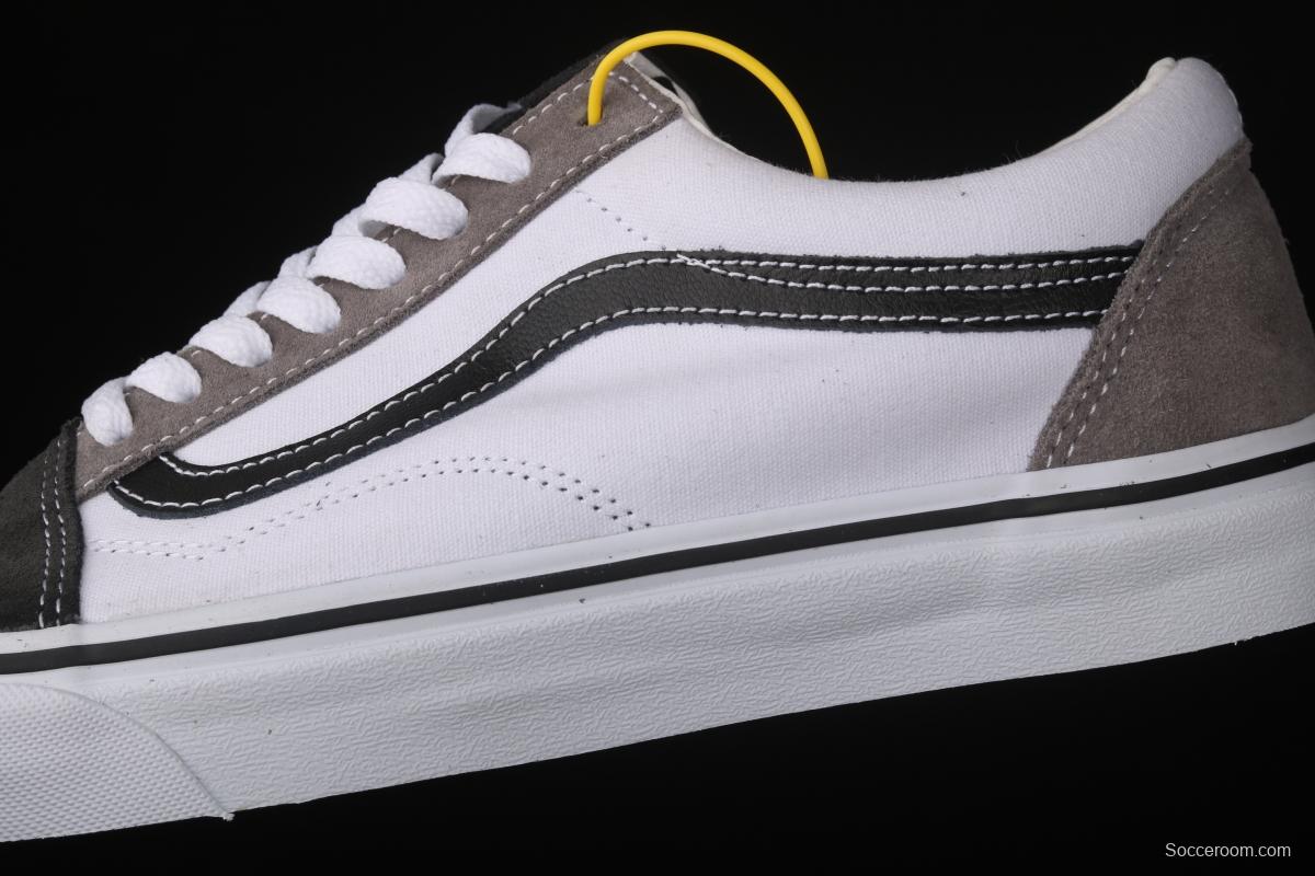 Vans Old Skool Vance black, white and gray color low-side vulcanized canvas casual shoes VN0A4BVAK10