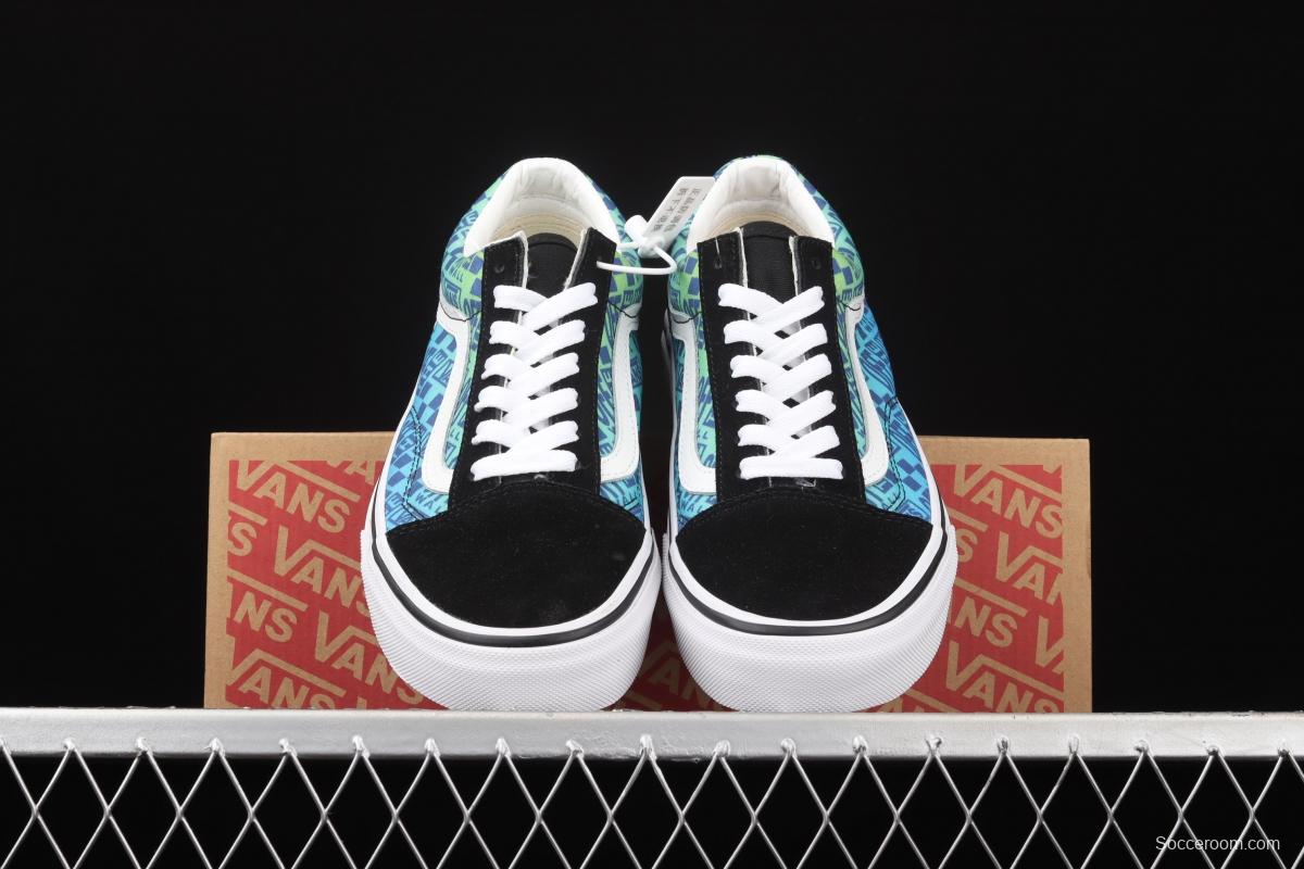 Vans Old Skool gradient color matching series low-top casual board shoes VN0A4U3B2PA