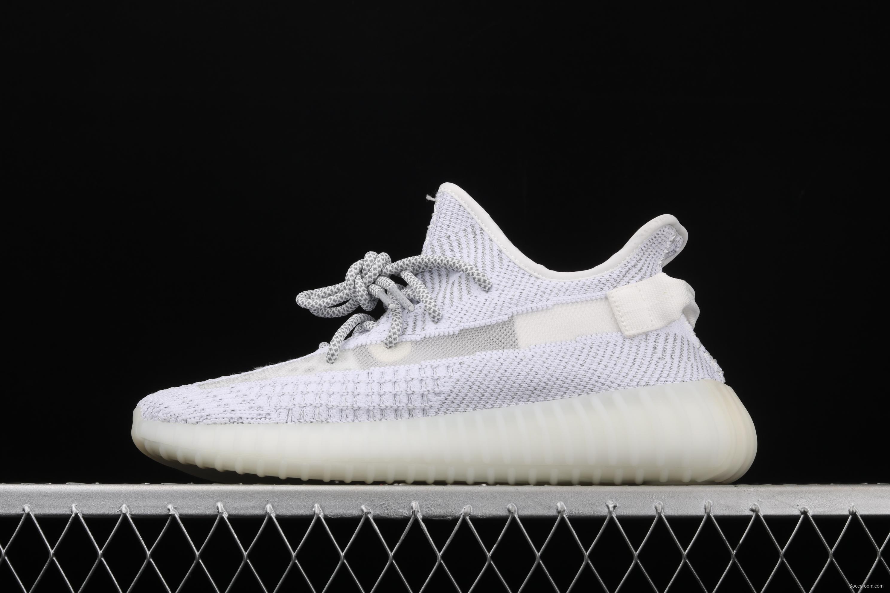 Adidas Yeezy Boost Basf 350 V2 Static EF2367 Darth Coconut 350 second generation hollowed-out silk star BASF Boost original