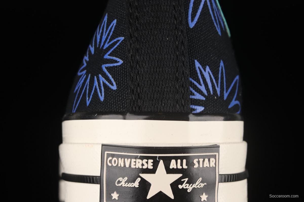 Converse ChuNIKE Taylor spring 2022 new earth graffiti impact color high-top casual board shoes 172824C