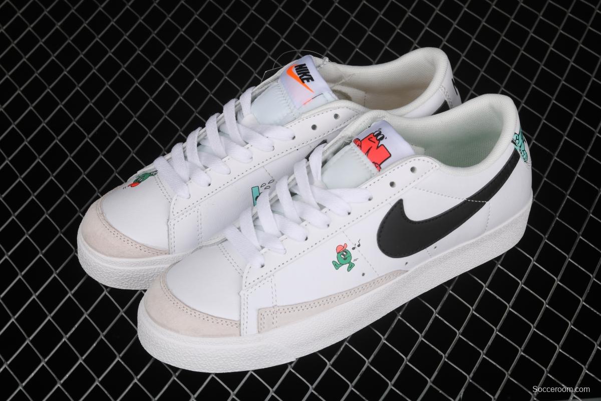 NIKE Blazer Low Basketball Boy Trail Blazers low-top casual board shoes DJ5201-106