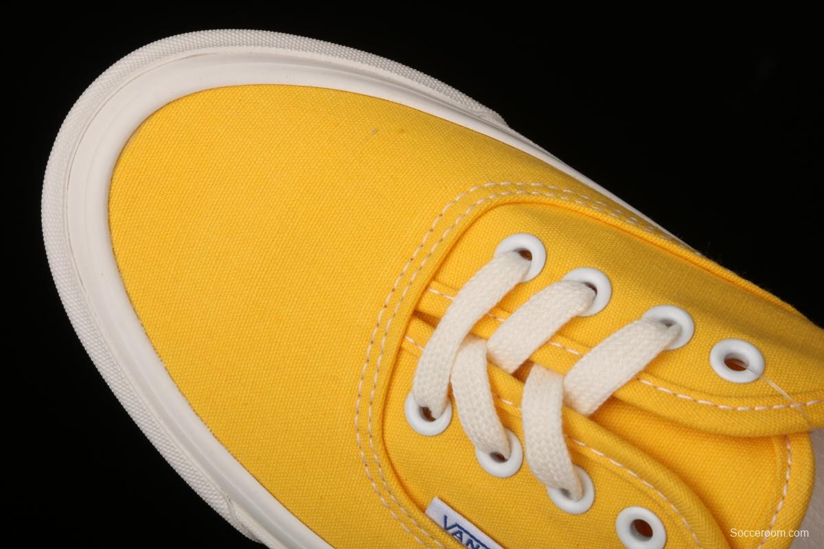 Vans Authentic 44 DX yellow canvas surfing printed Anaheim vintage board shoes VN0A54F241Q