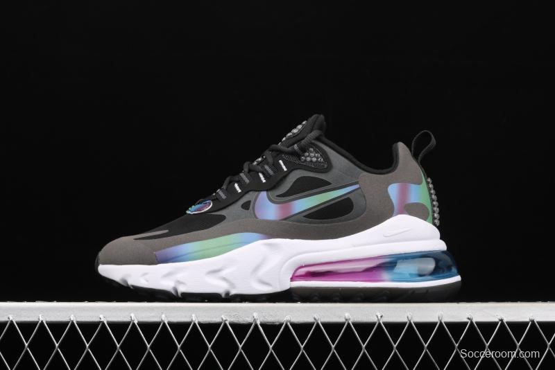 NIKE Air Max 270React new high-frequency mesh function half-palm air cushion cushioning running cloth shoes CT5064-001