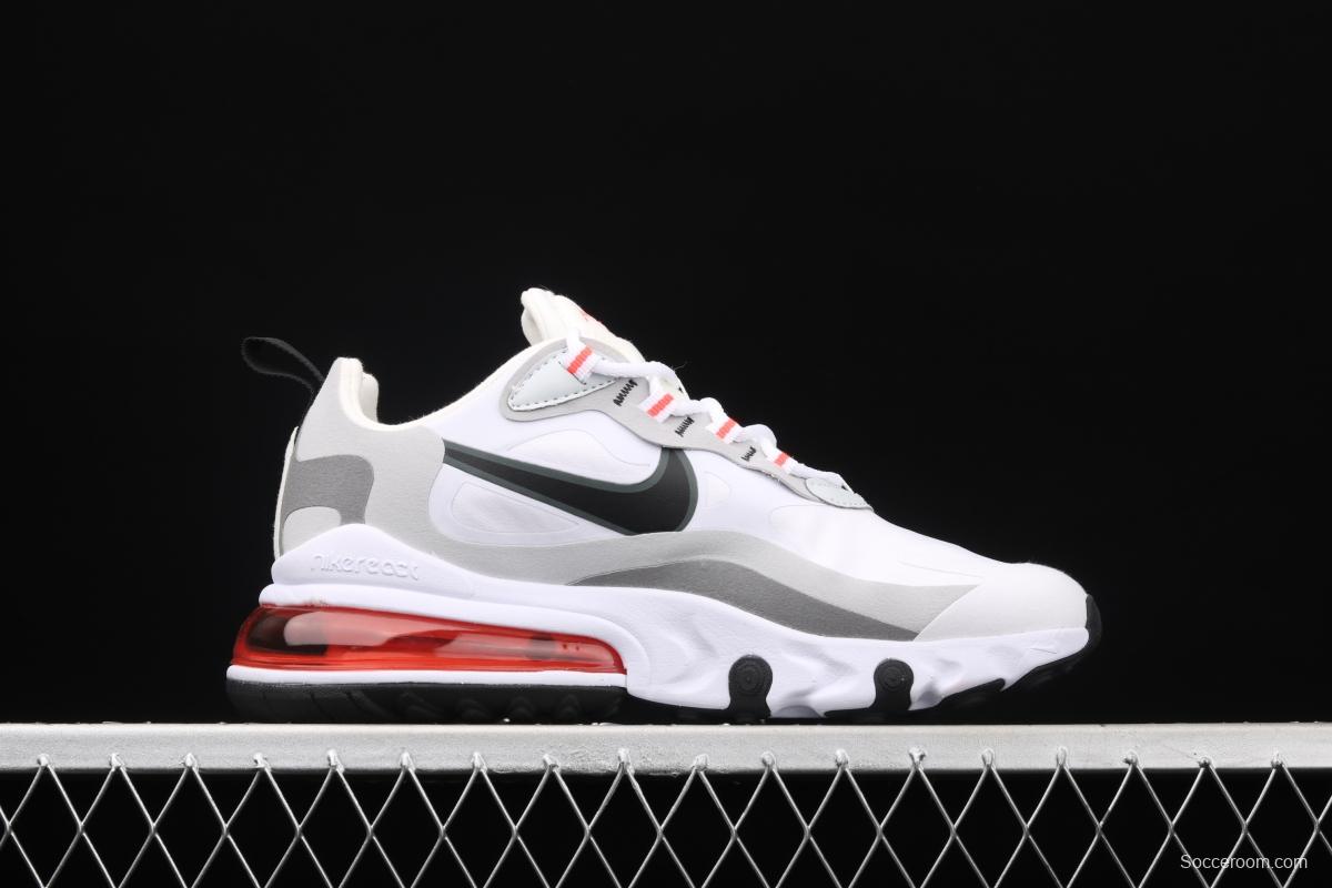 NIKE Air Max 270React new high-frequency mesh function half-palm air cushion running shoes CT1280-100