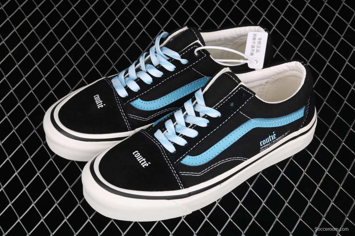 Vans couti é Old Skool 36 DX Old C Logo # 4 2021 blockbuster customized VN0A4BV76FX