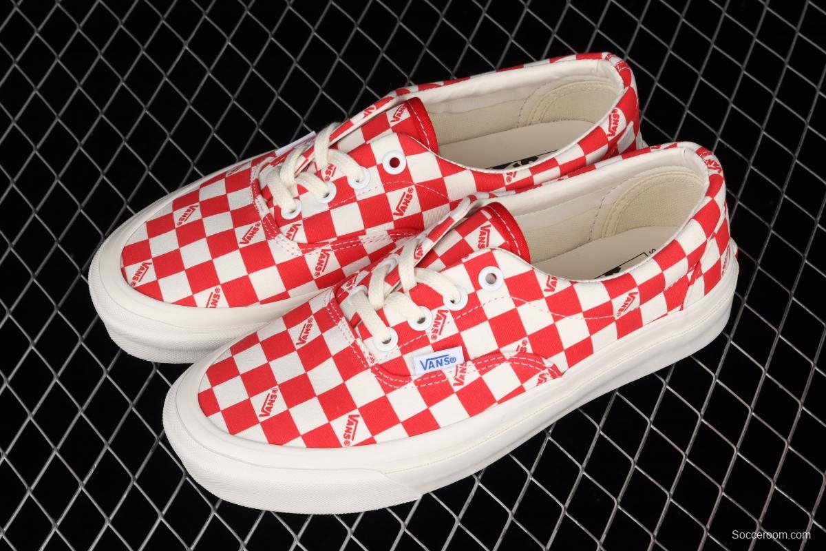 Vans Vaul OG Era LX high-end branch line series checkerboard element low upper board shoes VN0A3CXN9V9