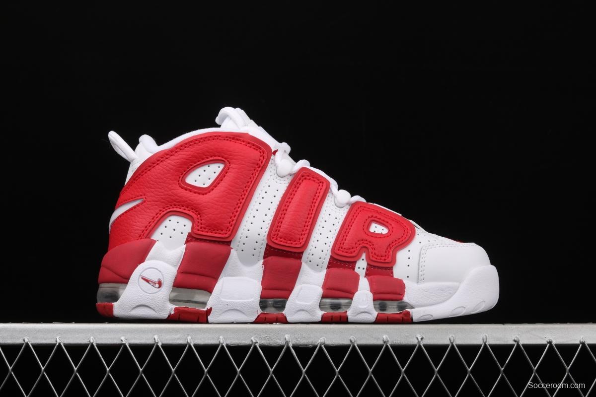 NIKE Air More Uptempo 96 QS Pippen original series classic high street leisure sports basketball shoes 414962-100