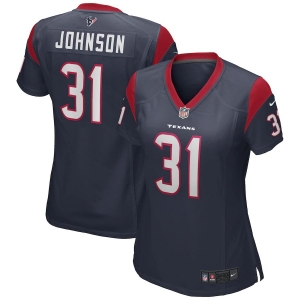 Women's David Johnson Navy Player Limited Team Jersey