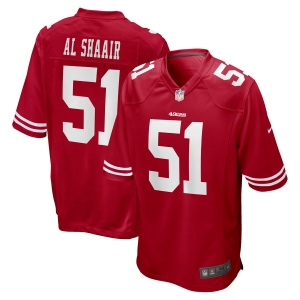 Men's Azeez Al-Shaair Scarlet Player Limited Team Jersey