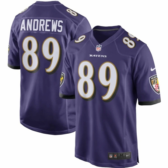Men's Mark Andrews Purple Player Limited Team Jersey