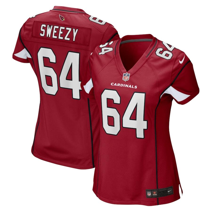 Women's J.R. Sweezy Cardinal Player Limited Team Jersey