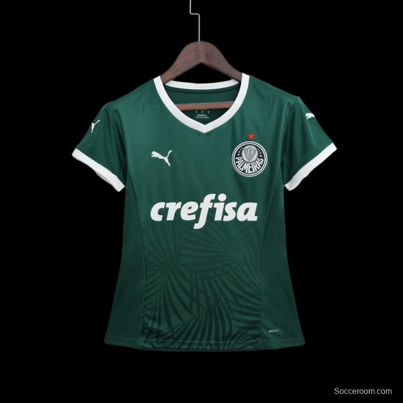 22/23 Palmeiras Woman Home  Soccer Jersey