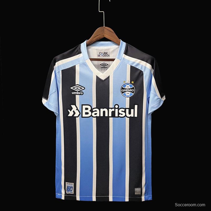 22/23 Gremio Home  Soccer Jersey