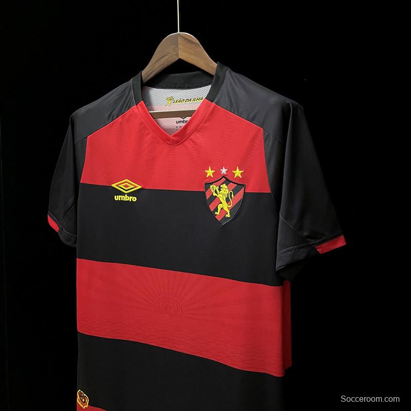 22/23 Sport Recife Home Soccer Jersey