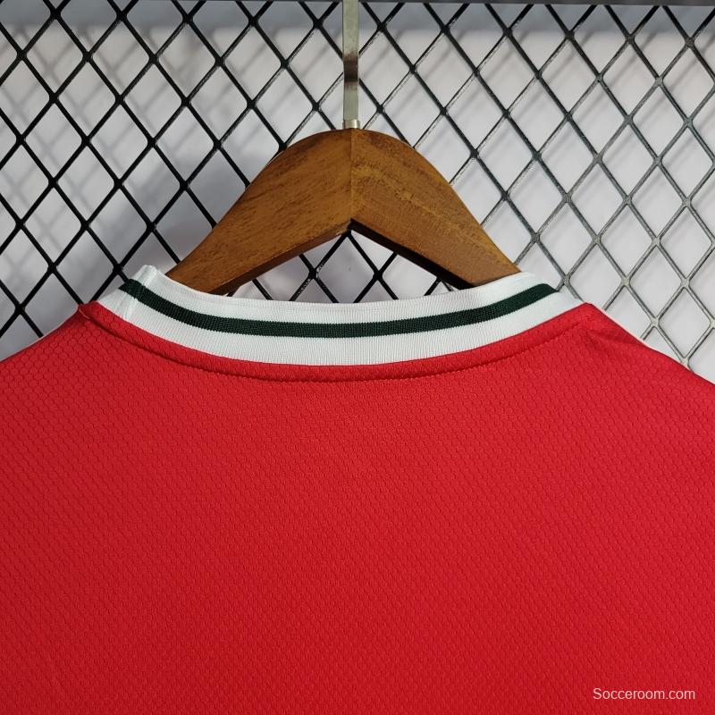 2022 Wales Home Soccer Jersey