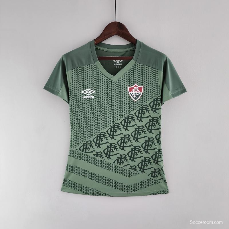 2022 Woman Fluminense Green Jersey