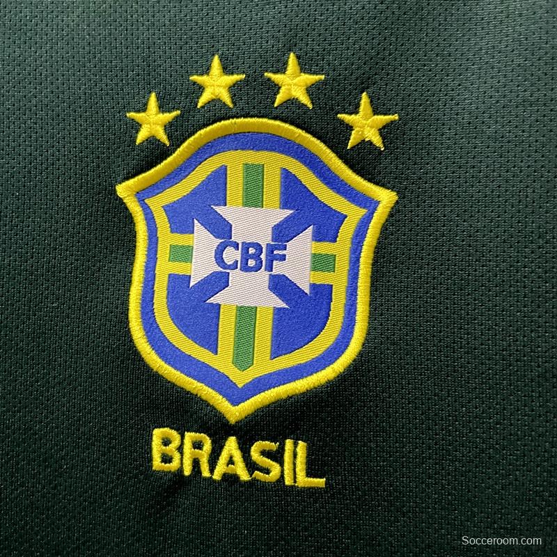 Retro 1998 Brazilian Goalkeeper  Jersey