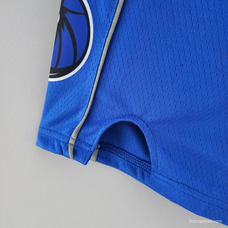 Dallas Mavericks NBA Shorts Blue