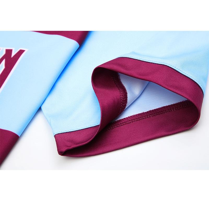 Retro 22/23 Iron Maiden X West Ham Wine/Blue Jersey