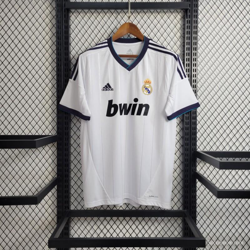 Retro 12/13 Real Madrid Home Jersey