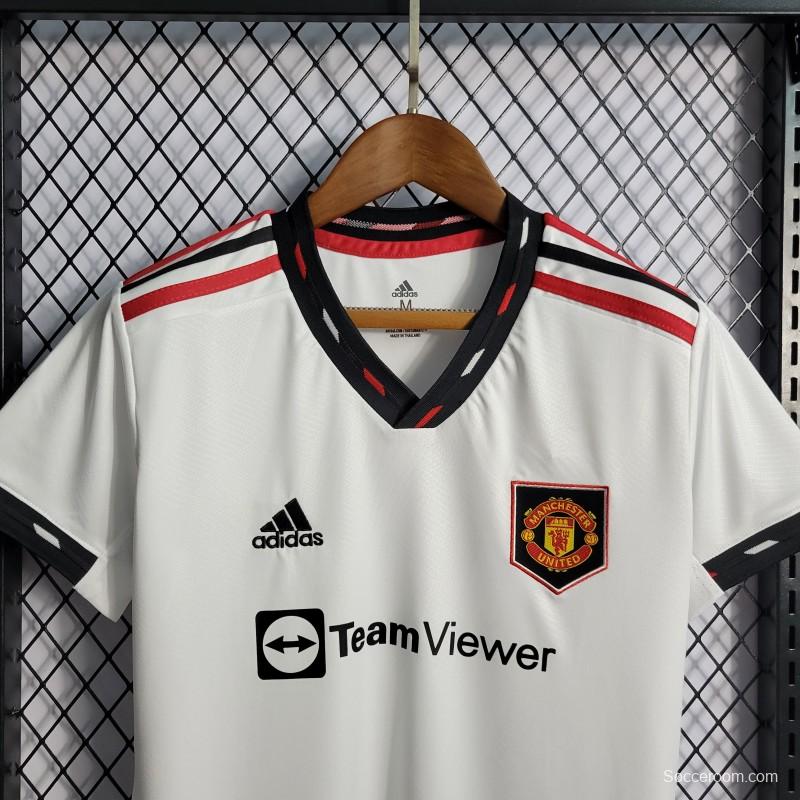 22/23 Women Manchester United Away Jersey