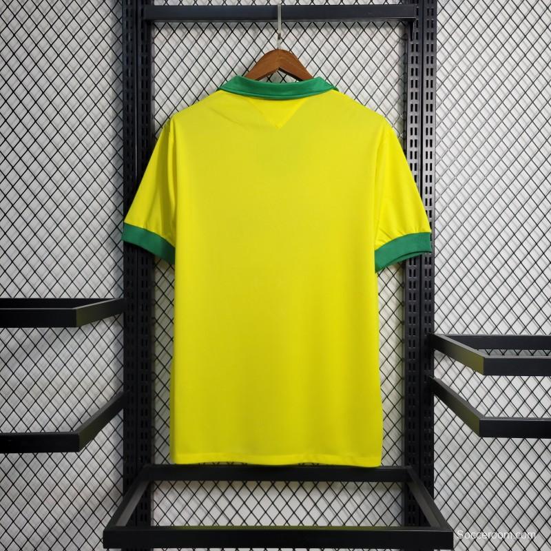 Retro 1958 Brazil Home Jersey