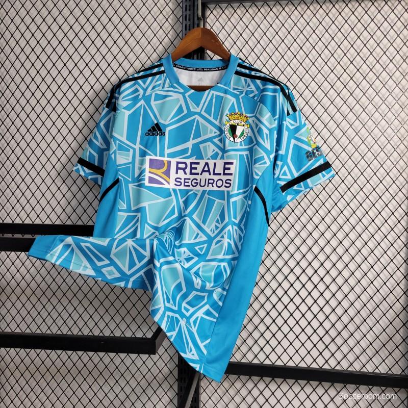 23/24 Burgos CF Blue Goalkeeper Jersey