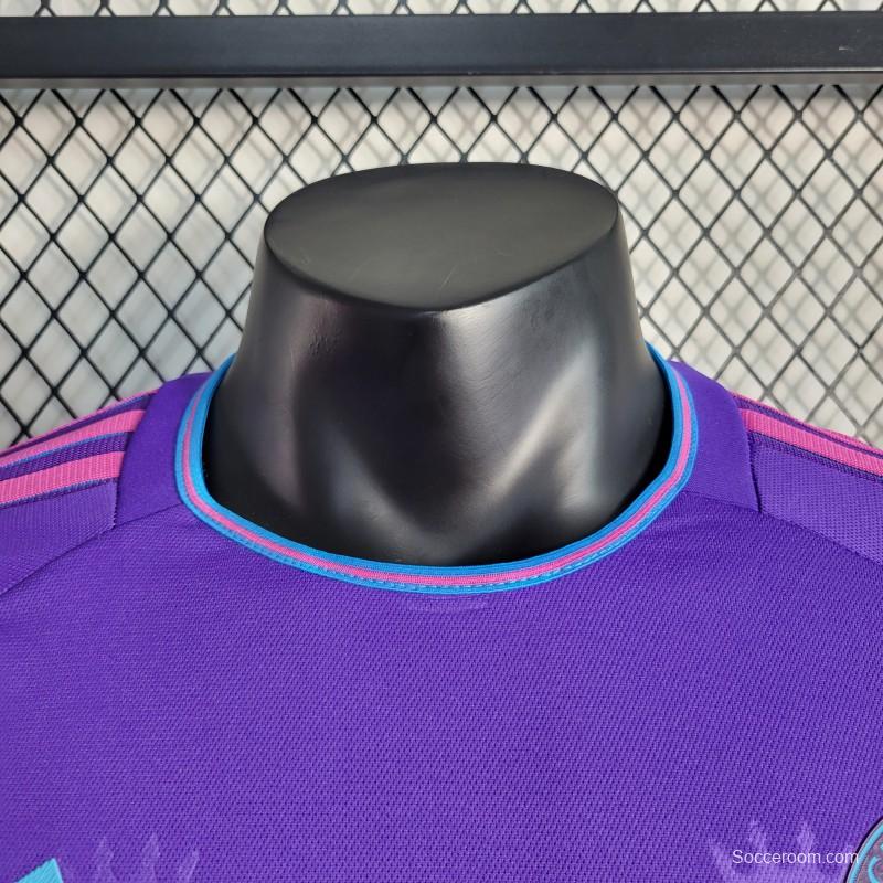 Player Version 23-24 Charlotte Away Purple Jersey