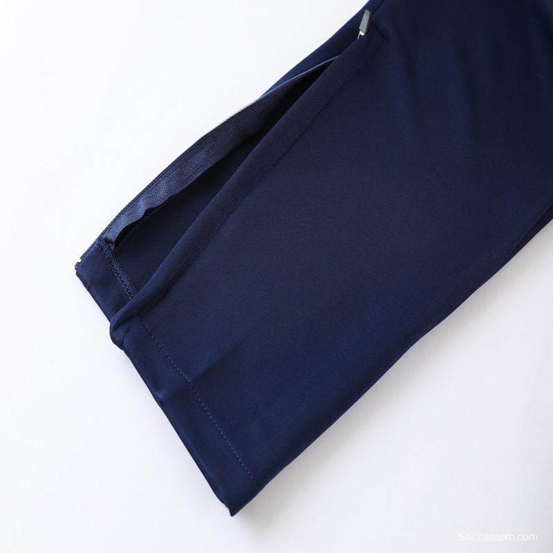 2023 Nike Blue Full Zipper Jacket +Pants