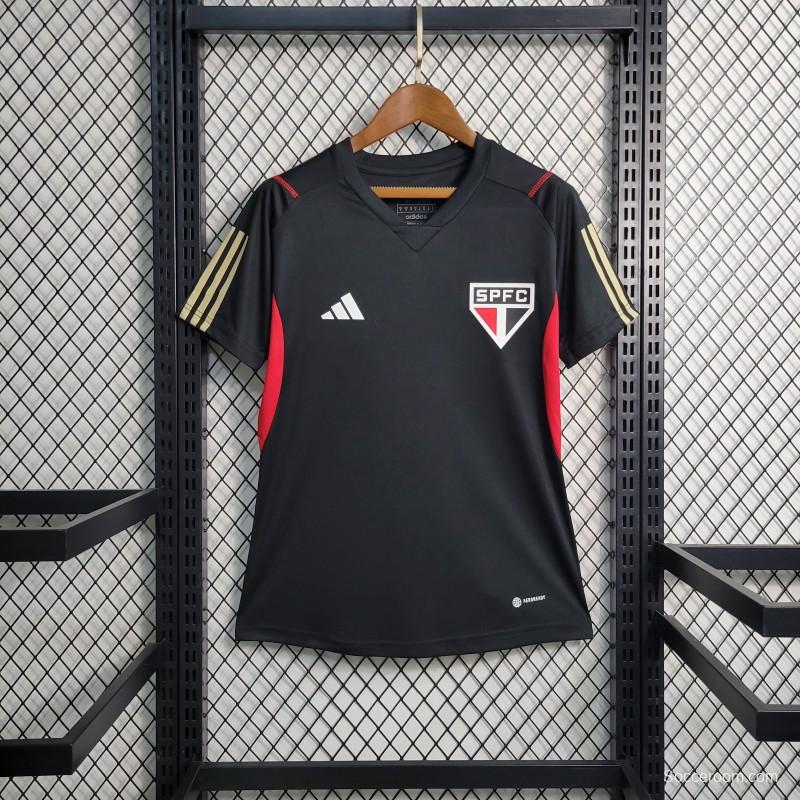 23-24 Women Sao Paulo Black Training Jersey