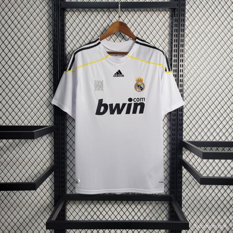 Retro 09/10 Real Madrid Home Jersey