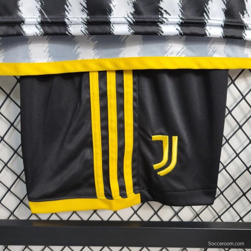 23-24 Kids Juventus Home Jersey