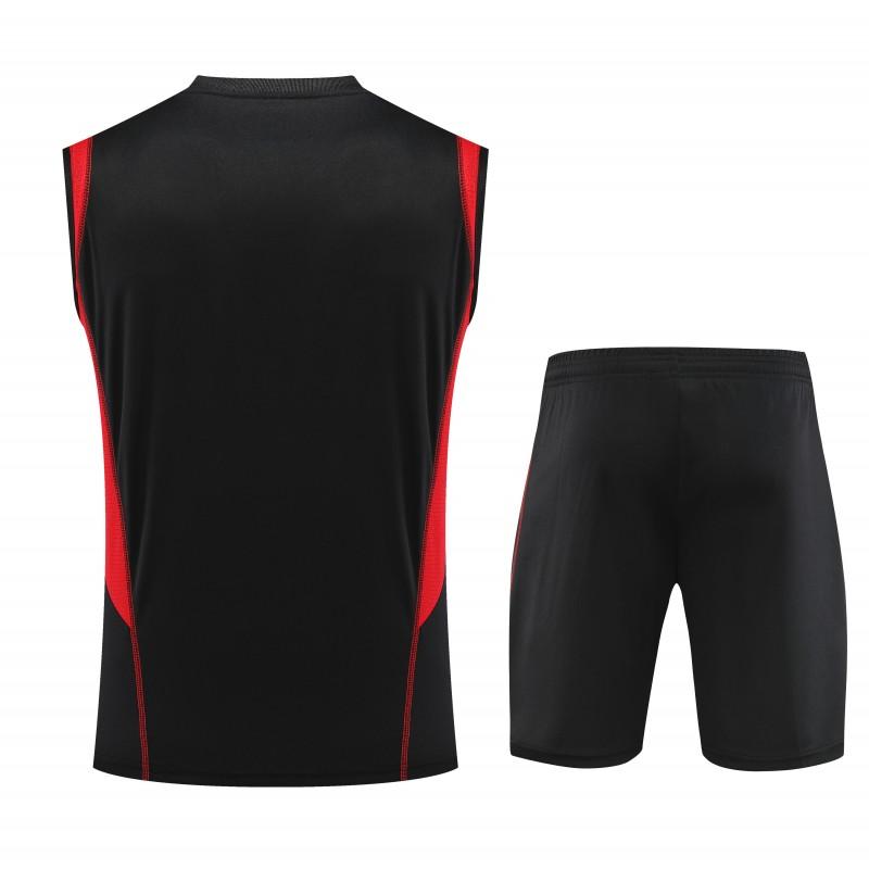 23-24 Sao Paulo Black Vest Jersey+Shorts