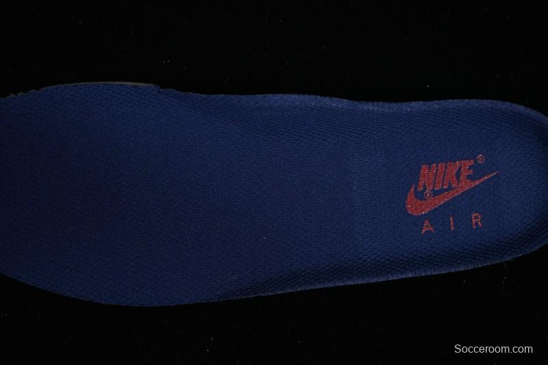 Nike Air Force 1 '07 Low Custom Casual Sneakers "Joker Red" with Full-Length Hexagonal Air Cushion - XL2402-333