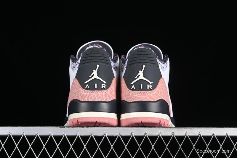 Air Jordan 3 GS "Red Stardust"