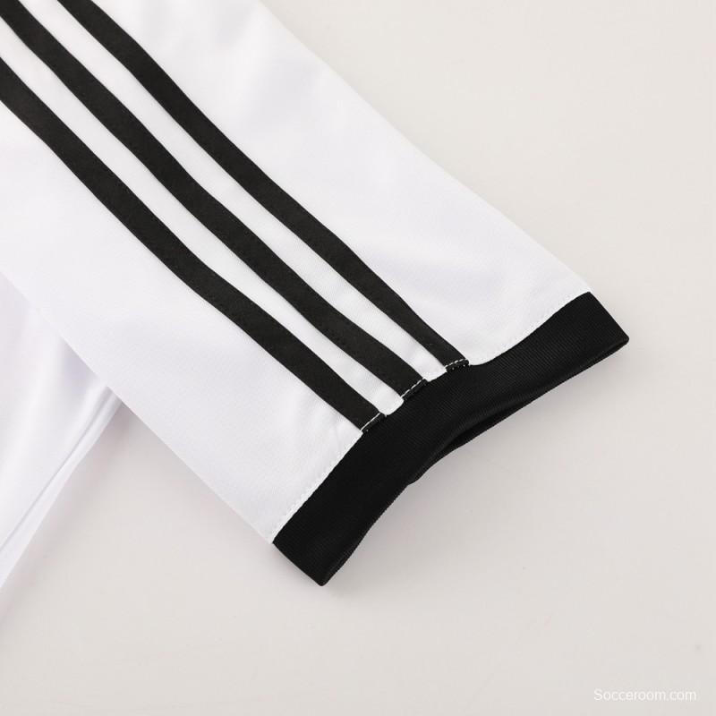 24/25 Adidas Original White Short Sleeve Jersey+Shorts