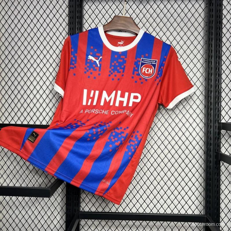 24/25 FC Heidenheim Home Jersey